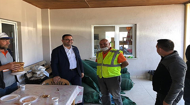 BAŞKAN PERSONEL İLE BİR ARAYA GELDİ