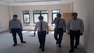 BAYRAMİÇ HÜKÜMET KONAĞI'NDA ÇALIŞMALAR DEVAM EDİYOR