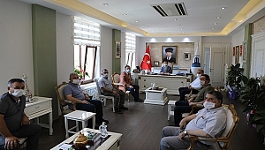 ÇANAKKALE ESNAF VE SANATKARLAR ODALARI BİRLİĞİ'NDEN VALİ AKTAŞ'A ZİYARET