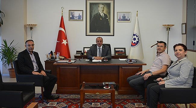 ÇANAKKALE TKDK İL KOORDİNATÖRLÜĞÜ'NDEN ÇTSO'YA ZİYARET
