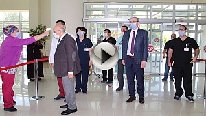 ÇOMÜ HASTANESİ, YENİ NORMALLEŞME SÜRECİNE HAZIR