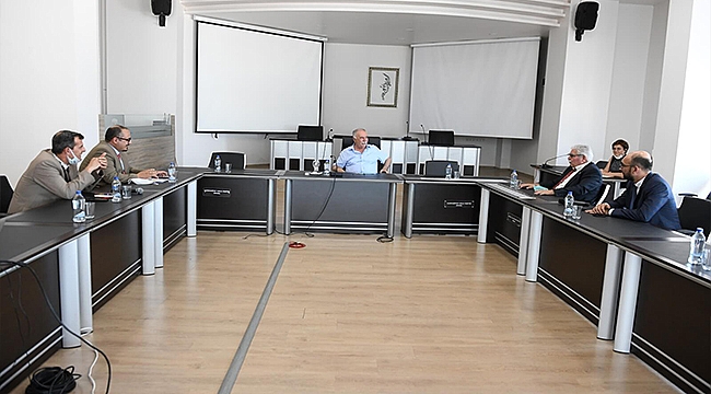 EDREMİT TERMAL TURİZM ALTYAPI HİZMET BİRLİĞİ'NDEN BAŞKAN GÖKHAN'A ZİYARET