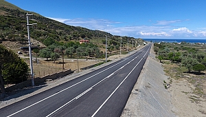"GELİBOLU YOL PROJESİNİN ÖNEMLİ BİR KISMI TAMAMLANDI"
