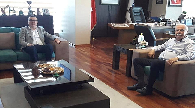 İKİ BAŞKAN BİR ARADA