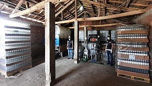 KAÇAK İÇKİ OPERASYONUNDA 16 GÖZALTI!