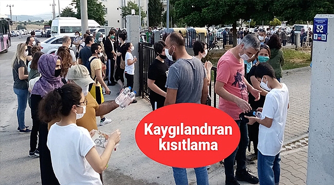 KAYGILANDIRAN KISITLAMA!
