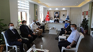 MÜSİAD ÇANAKKALE ŞUBESİNDEN VALİ AKTAŞ'A ZİYARET