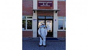 SINAV ÖNCESİ DEZENFEKSİYON ÇALIŞMALARI GERÇEKLEŞTİRİLDİ