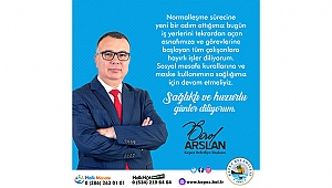 SOSYAL MESAFE VE MASKE KULLANIMINA DEVAM ETMELİYİZ"