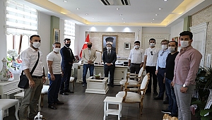 TÜRKİYE GENÇLİK VAKFI İL TEMSİLCİLİĞİNDEN VALİ AKTAŞ'A ZİYARET