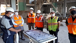 VALİ AKTAŞ, 18 MART İÇDAŞ ULU CAMİİ'NDE DEVAM EDEN ÇALIŞMALARI YERİNDE İNCELEDİ