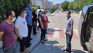 VALİ AKTAŞ, LGS İÇİN ATATÜRK ORTAOKULU'NDA ALINAN TEDBİRLERİ YERİNDE İNCELEDİ