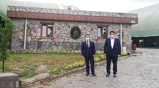 VALİ AKTAŞ, TEKNOPARK YERLEŞKESİNDE İNCELEMELERDE BULUNDU