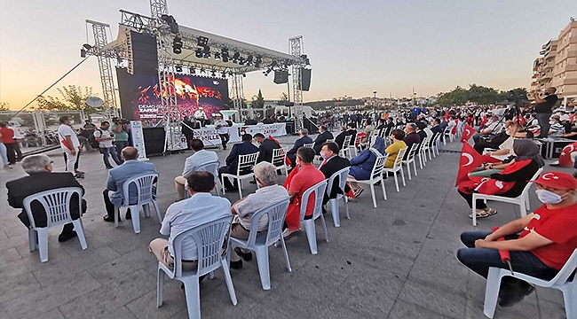 15 TEMMUZ DEMOKRASİ VE MİLLİ BİRLİK GÜNÜ ETKİNLİKLER İLE KUTLANDI