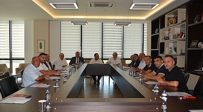 AHŞAP VE YAPISAL AMBALAJ SEKTÖRÜ TEMSİLCİLERİ ÇTSO EV SAHİPLİĞİNDE BİR ARAYA GELDİ