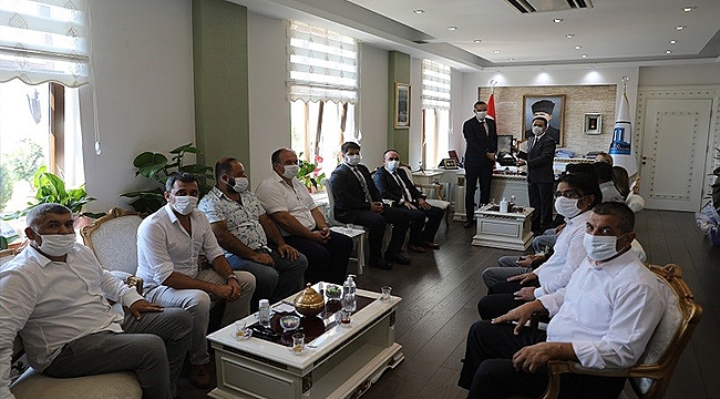 AK PARTİ GELİBOLU İLÇE YÖNETİMİNDEN VALİ AKTAŞ'A HAYIRLI OLSUN ZİYARETİ