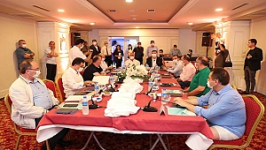BAŞKAN GÖKHAN İL BELEDİYE BAŞKANLARI TOPLANTISINA KATILDI