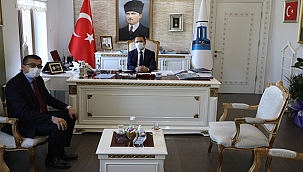 BAŞKAN ÖZ'DEN VALİ AKTAŞ'A ZİYARET