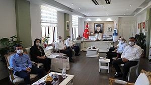 ÇAN GENÇLİK KALE SPOR AKADEMİ KULÜBÜ VALİ AKTAŞ'I ZİYARET ETTİ