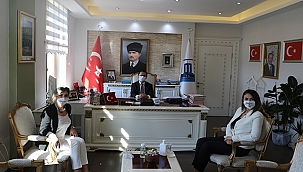 ÇANAKKALE BAHÇEŞEHİR KOLEJİNDEN, VALİ AKTAŞ' A HAYIRLI OLSUN ZİYARETİ