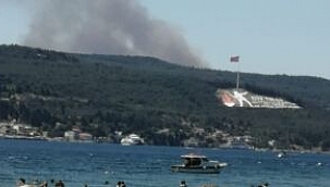 ÇANAKKALE'DEN YİNE DUMANLAR YÜKSELDİ! 