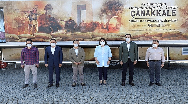 ÇANAKKALE SAVAŞLARI MOBİL MÜZESİ YOLA ÇIKIYOR, 81 İLİMİZE ÇANAKKALE RUHU TAŞINIYOR