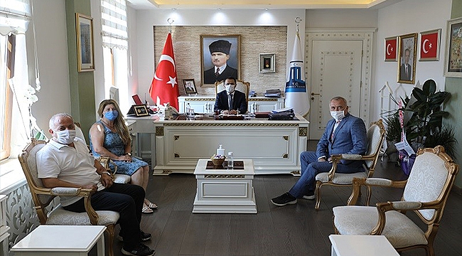 ÇANAKKALE TURİZM TANITMA DERNEĞİNDEN VALİ AKTAŞ'A HAYIRLI OLSUN ZİYARETİ