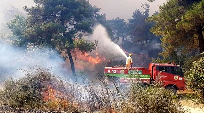 ÇOK SAYIDA ARAÇ MÜDAHALE İÇİN İSKELEDE!