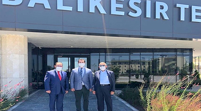 ÇOMÜ REKTÖRÜ PROF. DR. SEDAT MURAT BALIKESİR'DE BİR DİZİ ZİYARET GERÇEKLEŞTİRDİ