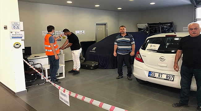 ÇTSO, TOBB MEYBEM İŞBİRLİĞİNDE MOTORLU KARA TAŞITLARI SINAVI YAPTI