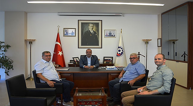 ETİ BAKIR İŞLETMESİ TEMSİLCİLERİ SELÇUK SEMİZOĞLUNU ZİYARET ETTİ