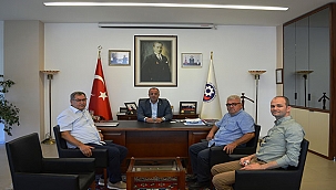 ETİ BAKIR İŞLETMESİ TEMSİLCİLERİ SELÇUK SEMİZOĞLUNU ZİYARET ETTİ