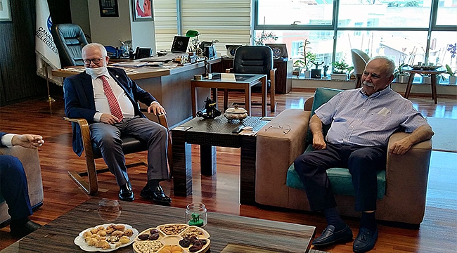 GELECEK PARTİSİ'NDEN BAŞKAN ÜLGÜR GÖKHAN'A ZİYARET