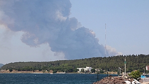 GELİBOLU'DA BÜYÜK YANGIN!