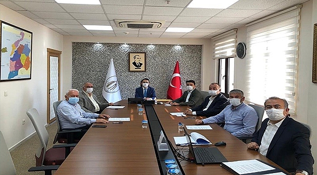 GESTAŞ YÖNETİM KURULUSU TOPLANTISI VALİ AKTAŞ BAŞKANLIĞINDA GERÇEKLEŞTİRDİ