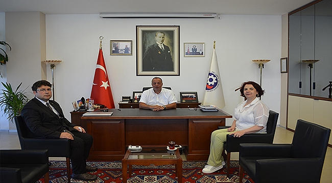 GMKA GENEL SEKRETERİ ÇTSO'YU ZİYARET ETTİ