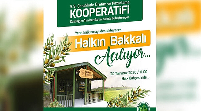 HALK BAKKAL AÇILIYOR