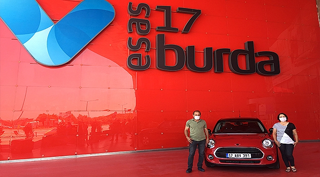 "MİNİ COOPER" SAHİBİNE TESLİM EDİLDİ