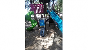 PARKLAR DEZENFEKTE EDİLDİ