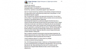 PERİNÇEK; "UYUYAN DEV UYANIYOR!"