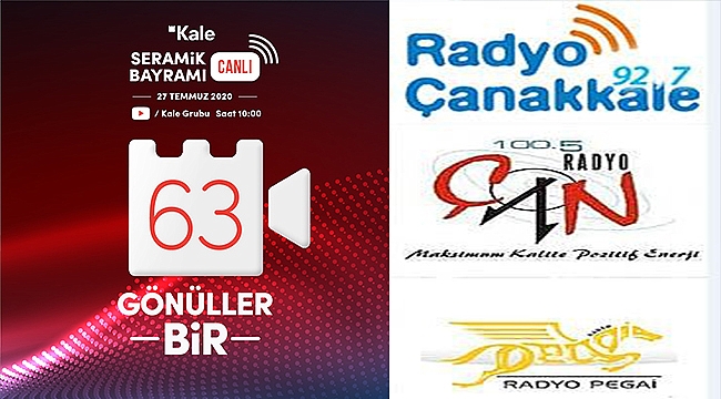SERAMİK BAYRAMI ONLİNE PROGRAMI RADYOLARIMIZDAN TAKİP EDEBİLİRSİNİZ