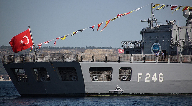 TCG SALİHREİS ÇANAKKALE'DE