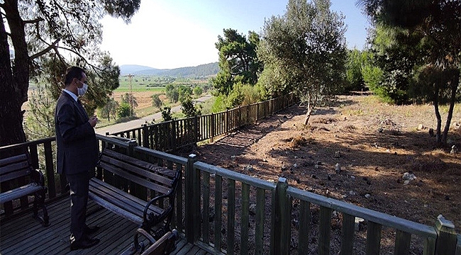 VALİ AKTAŞ, AKBAŞ ŞEHİTLİĞİ'Nİ ZİYARET ETTİ