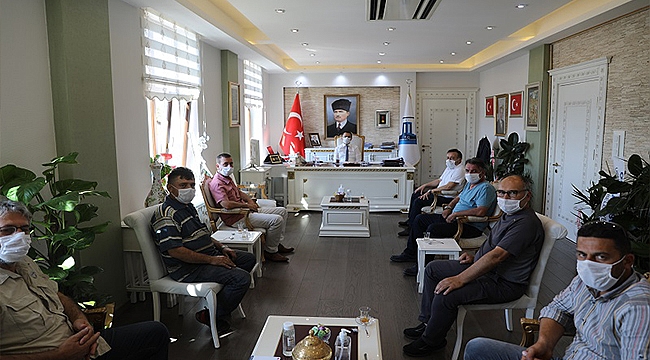 VALİ AKTAŞ, ÇANAKKALE KÜÇÜK SANAYİ SİTESİ ESNAFLARINI KABUL ETTİ