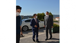 VALİ AKTAŞ ÇTSO BAŞKANI SELÇUK SEMİZOĞLU'NU ZİYARET ETTİ