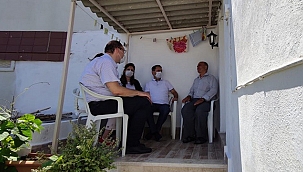 VALİ AKTAŞ, KIBRIS GAZİSİ HÜSEYİN KIRICI'YI ZİYARET ETTİ