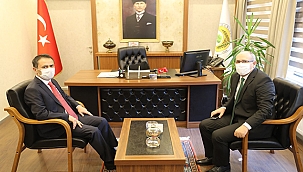 VALİ AKTAŞ, ORMAN BÖLGE MÜDÜRLÜĞÜNÜ ZİYARET ETTİ