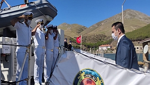 VALİ AKTAŞ, TCSG-91 GEMİSİNİ ZİYARET ETTİ