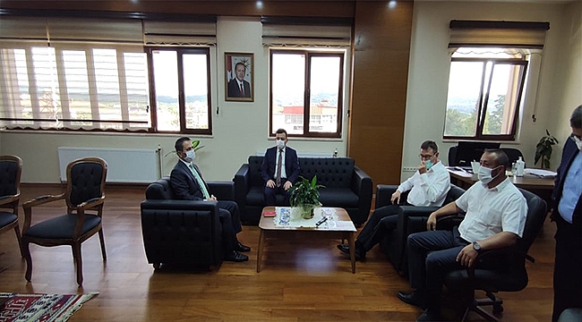 VALİ AKTAŞ, YENİCE İLÇESİNDE İNCELEMELERDE BULUNDU