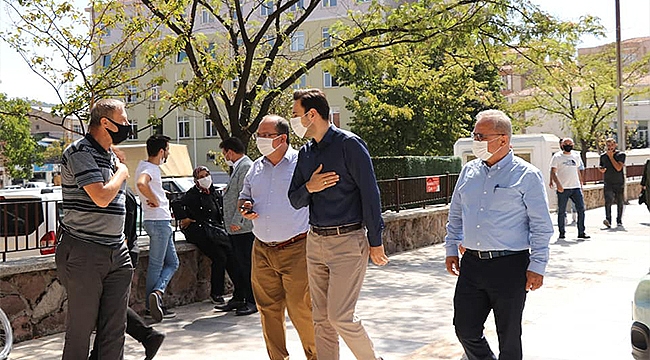 AK PARTİ İL BAŞKANI MAKAS'TAN ÇAN'A ZİYARET